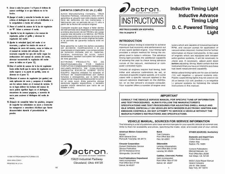Actron Indoor Furnishings Inductive Timing Light-page_pdf